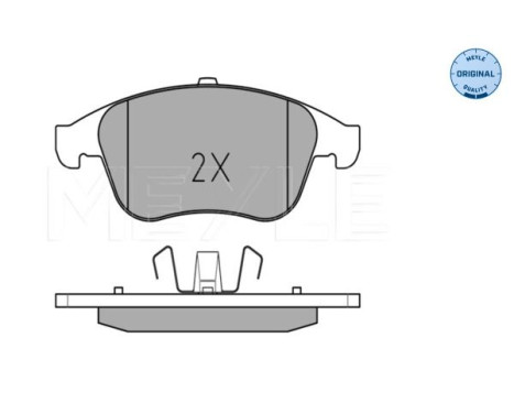 Brake Pad Set, disc brake MEYLE-ORIGINAL Quality 025 247 0917, Image 2