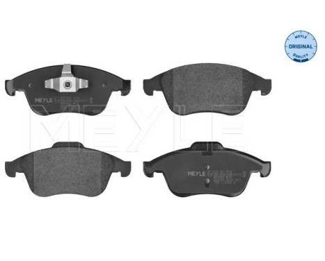 Brake Pad Set, disc brake MEYLE-ORIGINAL Quality 025 247 1018, Image 3