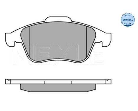 Brake Pad Set, disc brake MEYLE-ORIGINAL Quality 025 247 1018, Image 3