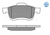 Brake Pad Set, disc brake MEYLE-ORIGINAL Quality 025 247 2720/W