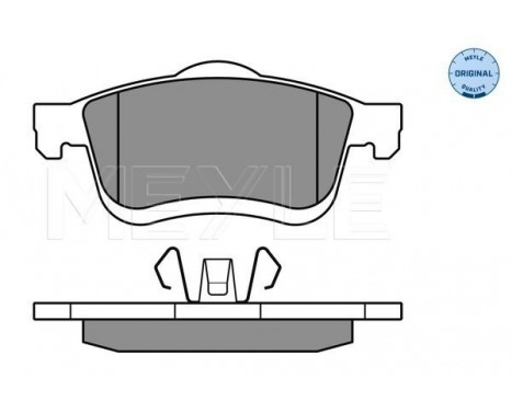 Brake Pad Set, disc brake MEYLE-ORIGINAL Quality 025 247 2720/W, Image 3