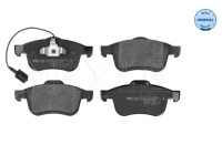 Brake Pad Set, disc brake MEYLE-ORIGINAL Quality 025 247 2720/W