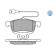 Brake Pad Set, disc brake MEYLE-ORIGINAL Quality 025 247 2720/W, Thumbnail 3