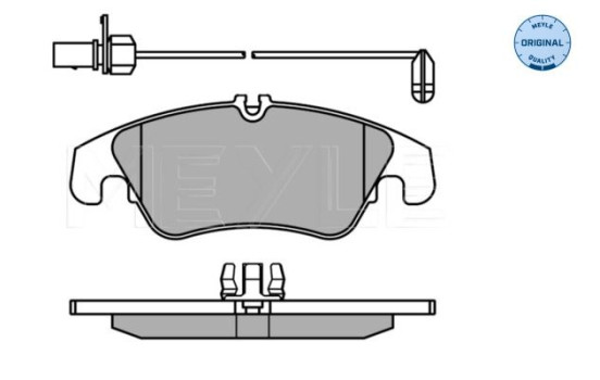 Brake Pad Set, disc brake MEYLE-ORIGINAL Quality 025 247 4319/W, Image 3