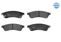 Brake Pad Set, disc brake MEYLE-ORIGINAL Quality 025 247 4414/W
