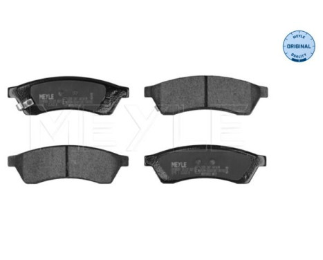 Brake Pad Set, disc brake MEYLE-ORIGINAL Quality 025 247 4414/W, Image 3