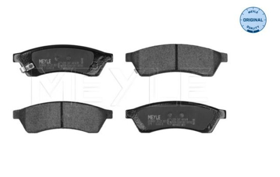Brake Pad Set, disc brake MEYLE-ORIGINAL Quality 025 247 4414/W