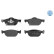 Brake Pad Set, disc brake MEYLE-ORIGINAL Quality 025 247 9617/W, Thumbnail 3