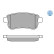 Brake Pad Set, disc brake MEYLE-ORIGINAL Quality 025 248 2015, Thumbnail 2