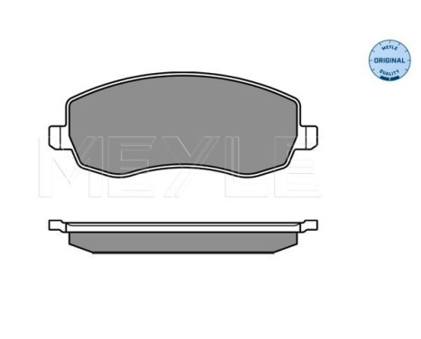 Brake Pad Set, disc brake MEYLE-ORIGINAL Quality 025 248 3919/W, Image 2