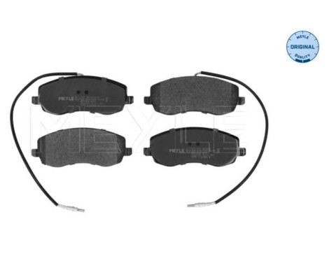 Brake Pad Set, disc brake MEYLE-ORIGINAL Quality 025 248 3919/W, Image 3