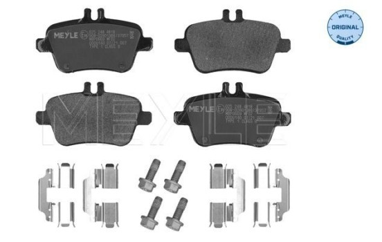 Brake Pad Set, disc brake MEYLE-ORIGINAL Quality 025 248 4818, Image 2