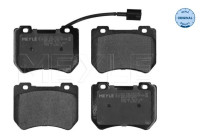 Brake Pad Set, disc brake MEYLE-ORIGINAL Quality 025 248 5215/W