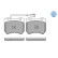 Brake Pad Set, disc brake MEYLE-ORIGINAL Quality 025 248 5215/W, Thumbnail 2