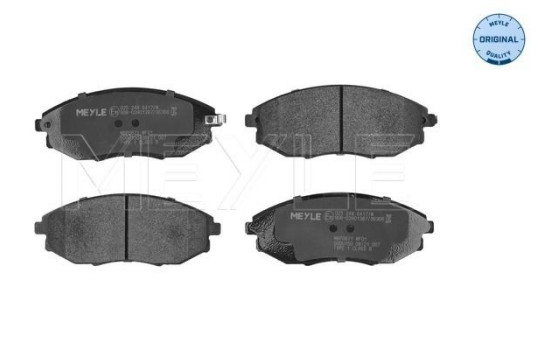 Brake Pad Set, disc brake MEYLE-ORIGINAL Quality 025 248 6417/W