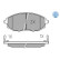 Brake Pad Set, disc brake MEYLE-ORIGINAL Quality 025 248 6417/W, Thumbnail 2