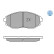 Brake Pad Set, disc brake MEYLE-ORIGINAL Quality 025 248 6417/W, Thumbnail 3
