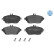 Brake Pad Set, disc brake MEYLE-ORIGINAL Quality 025 248 6919, Thumbnail 2