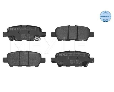 Brake Pad Set, disc brake MEYLE-ORIGINAL Quality 025 248 7113/W, Image 3