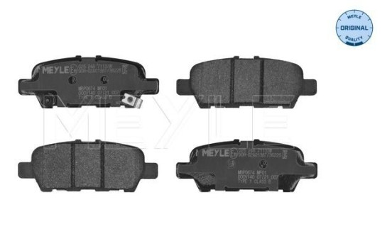 Brake Pad Set, disc brake MEYLE-ORIGINAL Quality 025 248 7113/W