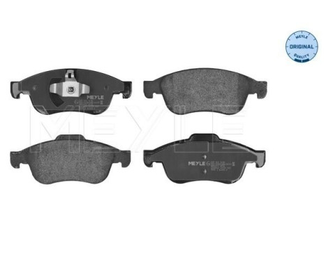 Brake Pad Set, disc brake MEYLE-ORIGINAL Quality 025 249 1418, Image 3