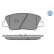 Brake Pad Set, disc brake MEYLE-ORIGINAL Quality 025 249 1517, Thumbnail 2