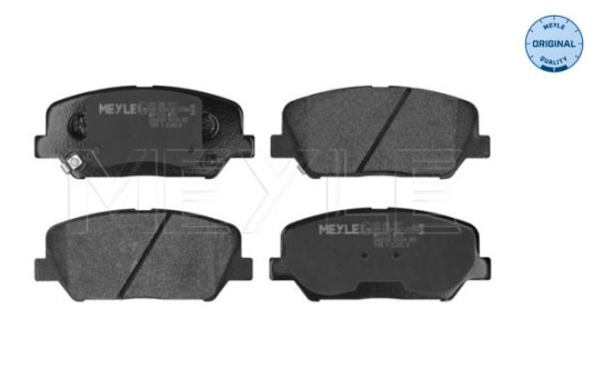 Brake Pad Set, disc brake MEYLE-ORIGINAL Quality 025 249 1517, Image 3