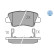 Brake Pad Set, disc brake MEYLE-ORIGINAL Quality 025 249 3415/W, Thumbnail 2