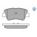 Brake Pad Set, disc brake MEYLE-ORIGINAL Quality 025 249 3415/W, Thumbnail 3