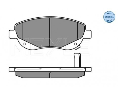 Brake Pad Set, disc brake MEYLE-ORIGINAL Quality 025 249 4619/W, Image 3