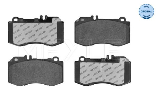 Brake Pad Set, disc brake MEYLE-ORIGINAL Quality 025 249 7618, Image 2