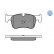 Brake Pad Set, disc brake MEYLE-ORIGINAL Quality 025 250 1418, Thumbnail 2