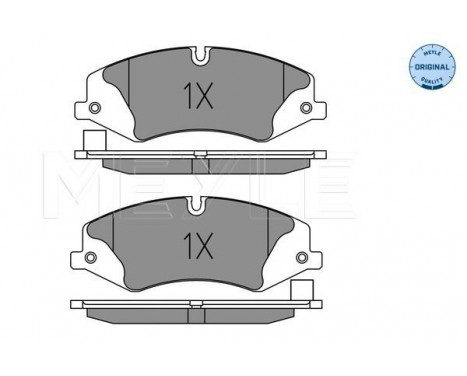 Brake Pad Set, disc brake MEYLE-ORIGINAL Quality 025 250 2119, Image 2