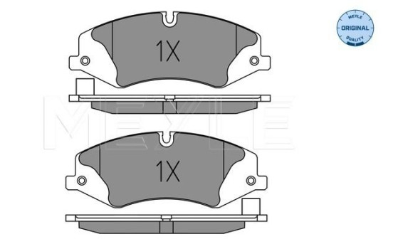 Brake Pad Set, disc brake MEYLE-ORIGINAL Quality 025 250 2119, Image 2