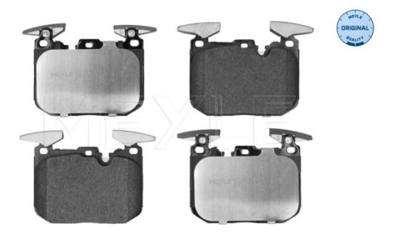 Brake Pad Set, disc brake MEYLE-ORIGINAL Quality 025 250 2818, Image 2