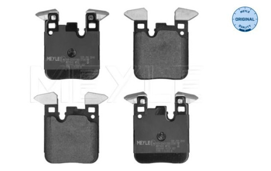 Brake Pad Set, disc brake MEYLE-ORIGINAL Quality 025 250 2916