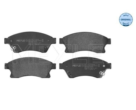 Brake Pad Set, disc brake MEYLE-ORIGINAL Quality 025 250 3118/W, Image 4