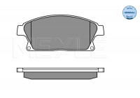 Brake Pad Set, disc brake MEYLE-ORIGINAL Quality 025 250 3418/W