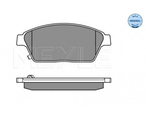 Brake Pad Set, disc brake MEYLE-ORIGINAL Quality 025 250 3418/W, Image 2