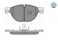 Brake Pad Set, disc brake MEYLE-ORIGINAL Quality 025 250 4519
