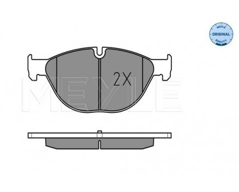 Brake Pad Set, disc brake MEYLE-ORIGINAL Quality 025 250 4519, Image 2