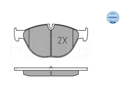 Brake Pad Set, disc brake MEYLE-ORIGINAL Quality 025 250 4519, Image 3