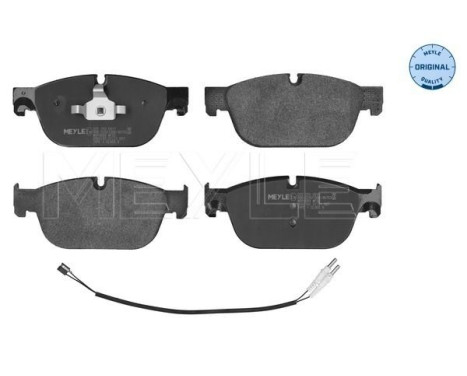 Brake Pad Set, disc brake MEYLE-ORIGINAL Quality 025 250 6917