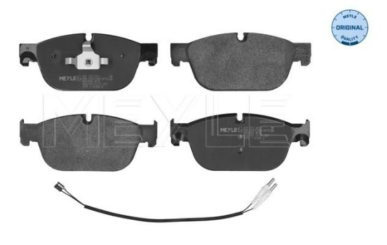 Brake Pad Set, disc brake MEYLE-ORIGINAL Quality 025 250 6917