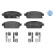 Brake Pad Set, disc brake MEYLE-ORIGINAL Quality 025 250 9616/W, Thumbnail 4