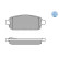 Brake Pad Set, disc brake MEYLE-ORIGINAL Quality 025 250 9616/W, Thumbnail 3