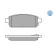 Brake Pad Set, disc brake MEYLE-ORIGINAL Quality 025 250 9616/W, Thumbnail 4