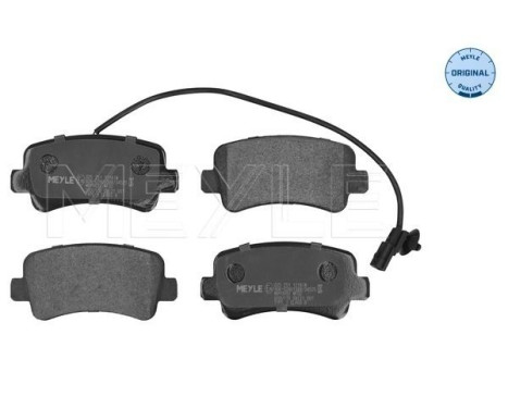 Brake Pad Set, disc brake MEYLE-ORIGINAL Quality 025 251 1218/W, Image 3