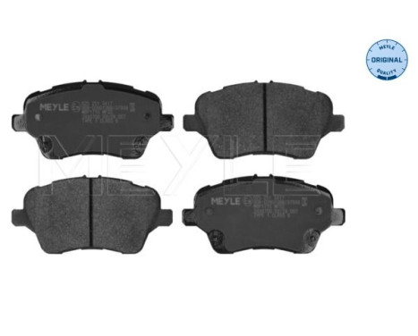 Brake Pad Set, disc brake MEYLE-ORIGINAL Quality 025 251 3417, Image 2