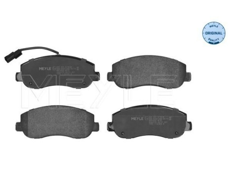 Brake Pad Set, disc brake MEYLE-ORIGINAL Quality 025 251 4718/W, Image 3